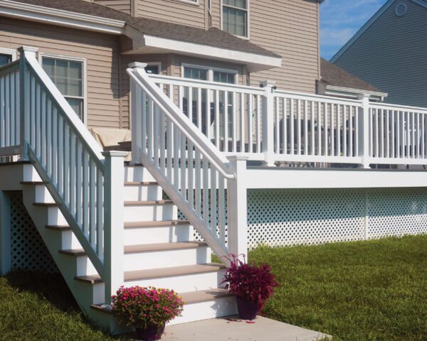 Vinyl Railing NJ, PVC Railing for Deck, Porch & Balcony New Jersey