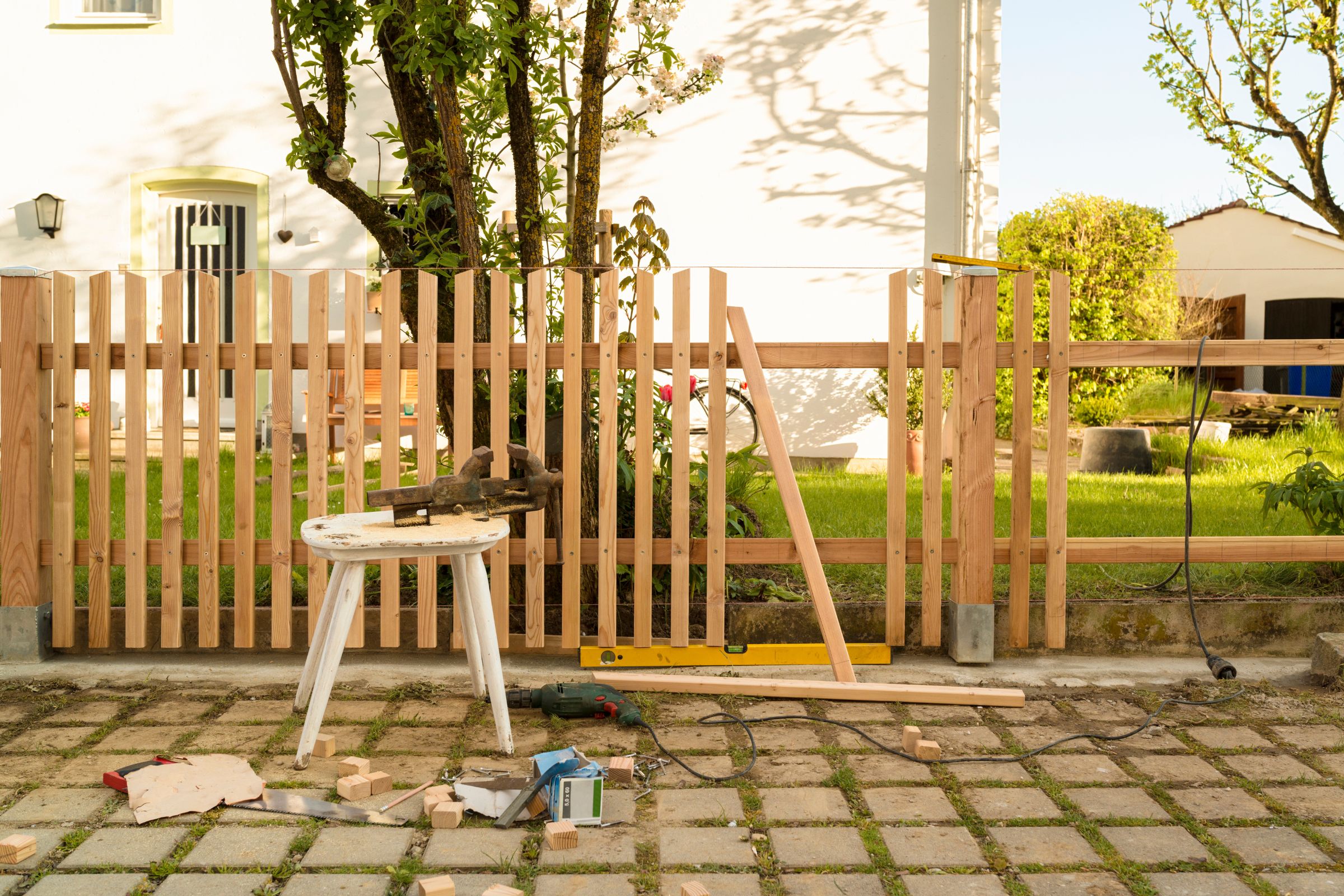 How to Repair a Damaged Wooden Fence Post