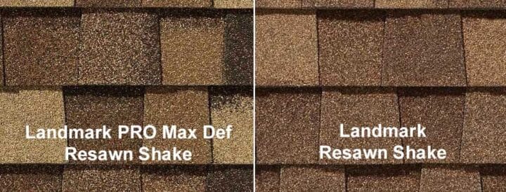 Landmark and Landmark Pro shingles