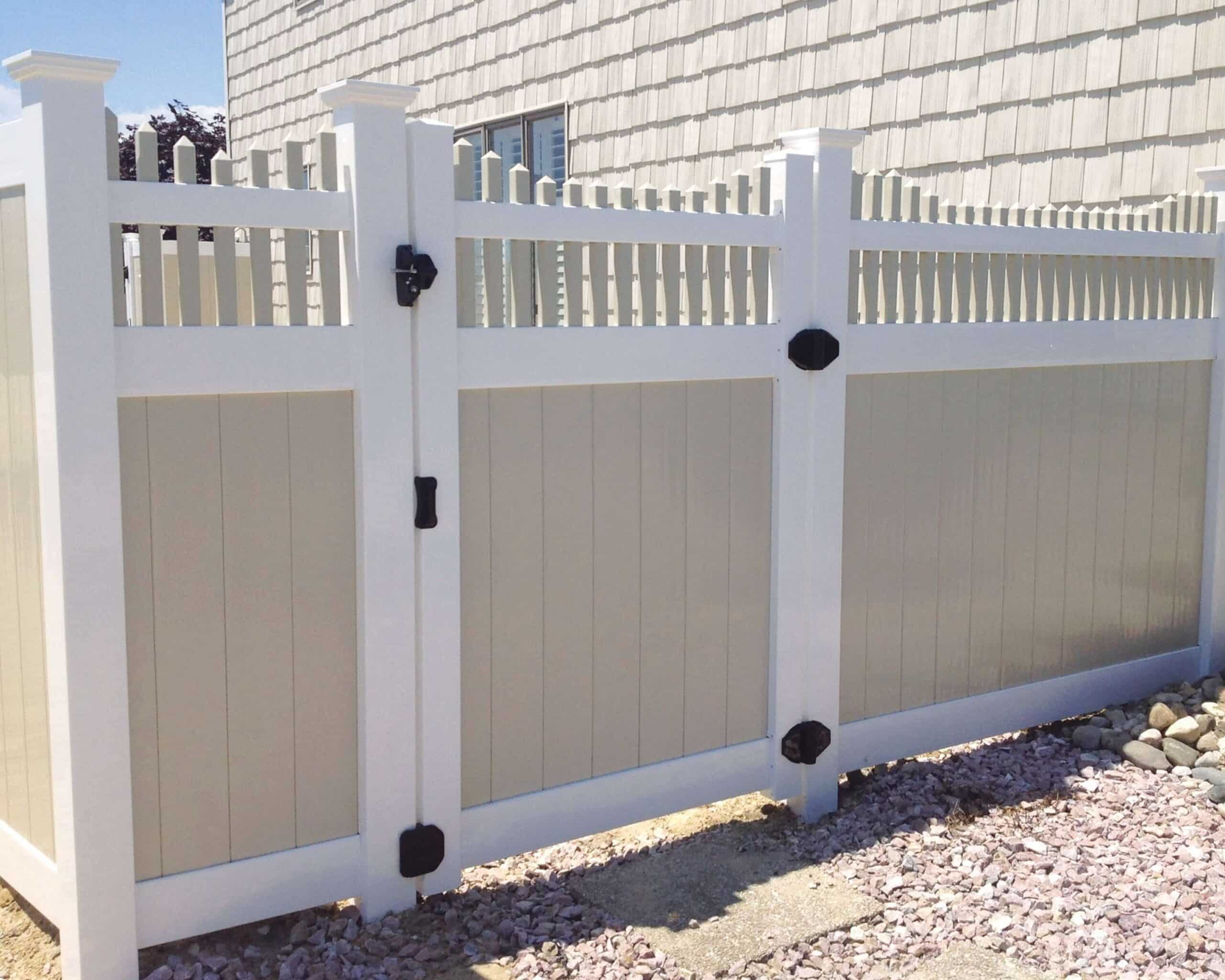 Two Tone Cape May Stepped with Gate