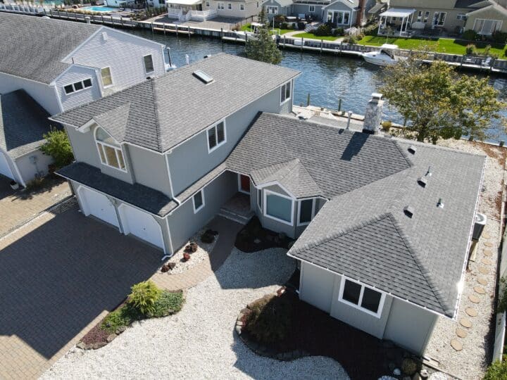 home in new jersey after a repaired roof